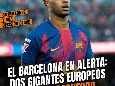 El Barcelona en alerta: dos gigantes europeos van por Rashford.