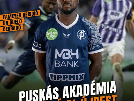 Puskás Akadémia ganó en casa del Újpest.
