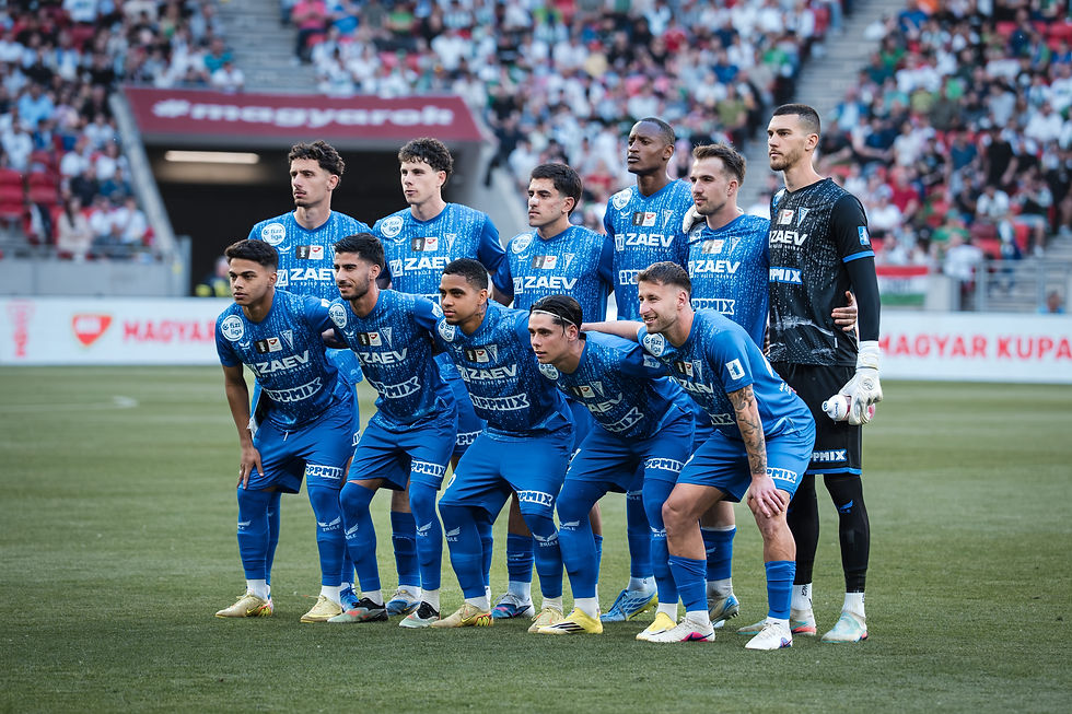 Formación titular del ZTE para la final de la Magyar Kupa. Foto: (Javier Zambrano).