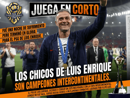 Una noche de sufrimiento que terminó en gloria para el PSG de Luis Enrique.