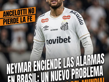 Neymar enciende las alarmas en Brasil: un nuevo problema físico preocupa antes del Mundial.