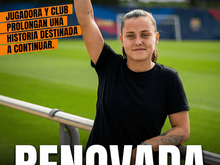 Claudia Pina y el Barça prolongan una historia destinada a continuar.