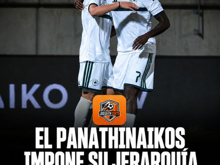 El Panathinaikos impone su jerarquía y vence al Paksi en la Conference League.