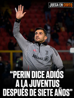 Perin dice adiós a la Juventus después de siete años.