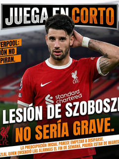 Optimismo en Liverpool: la lesión de Szoboszlai no sería grave.