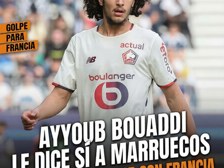 Ayyoub Bouaddi le dice sí a Marruecos y rechaza continuar con Francia.