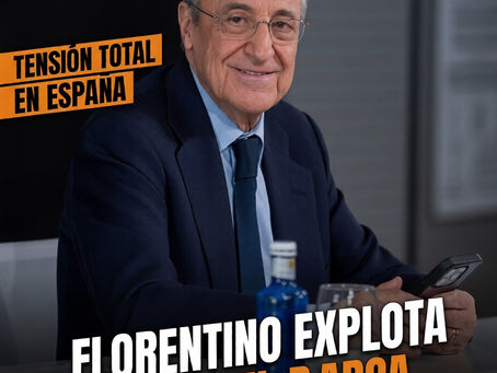Florentino explota contra el Barça: “No quiero relación con un club que pagó árbitros”.