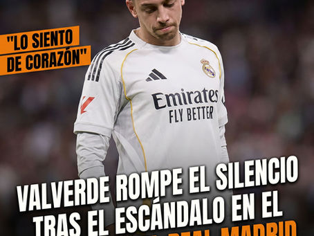 Valverde rompe el silencio tras el escándalo en el vestuario del Real Madrid.