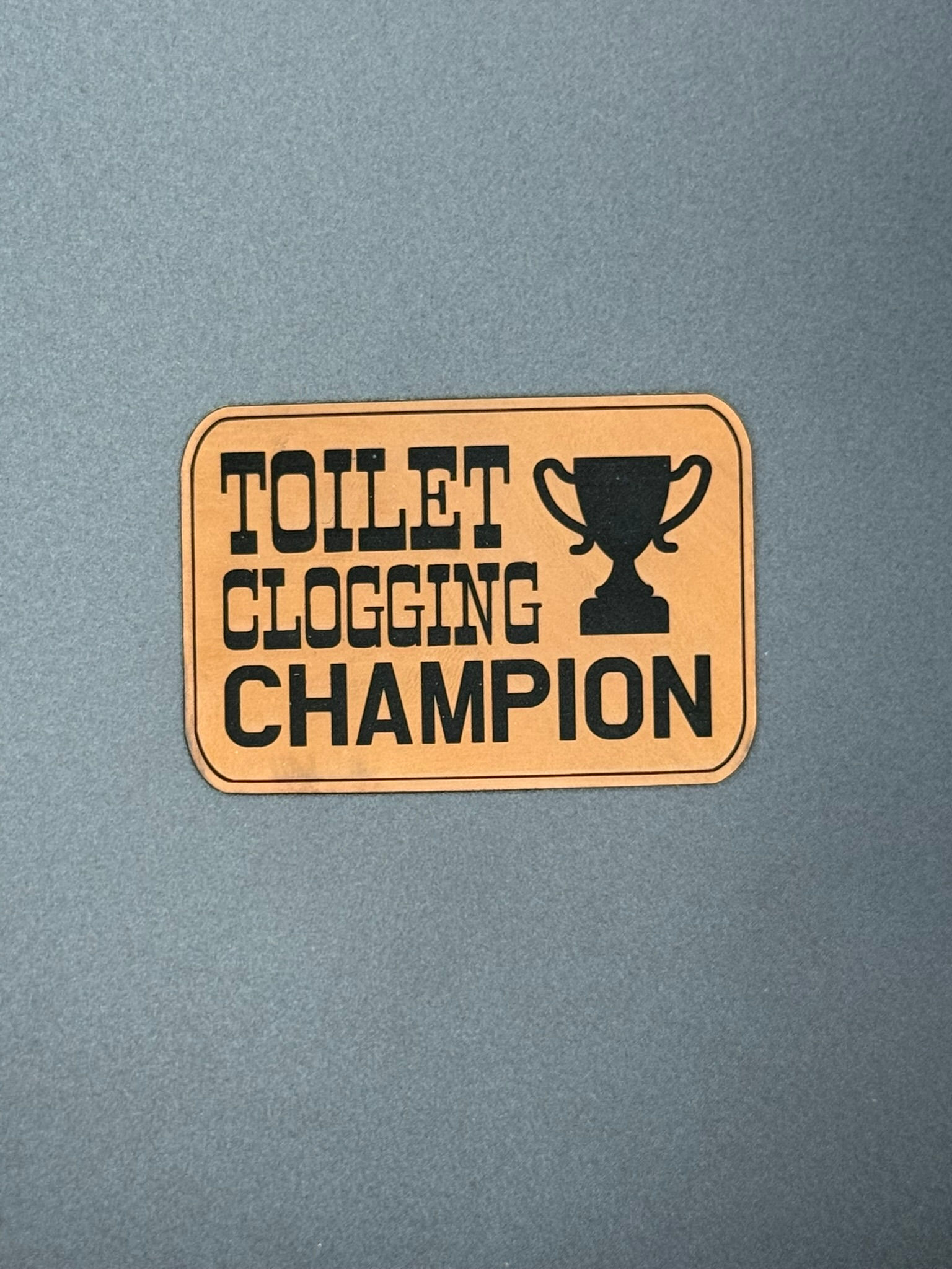 TOILET CLOGGING CHAMPION