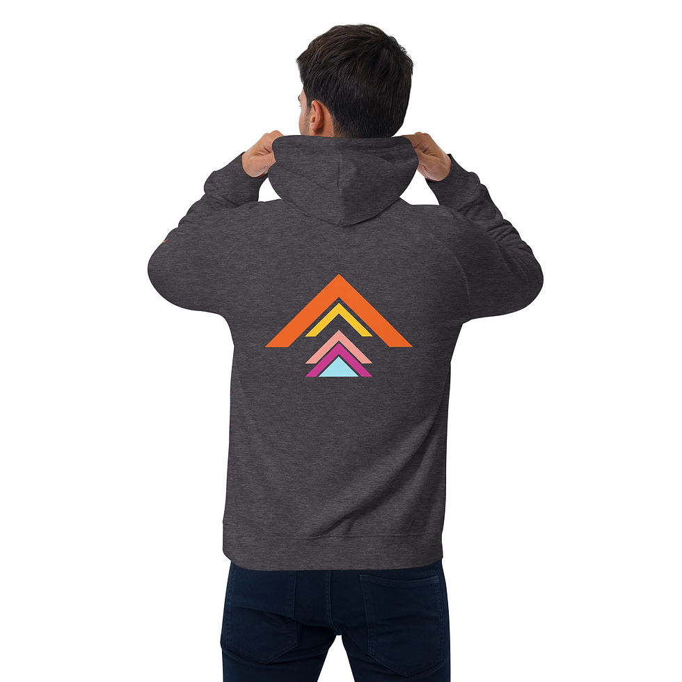 Thumbnail: Unisex eco raglan hoodie