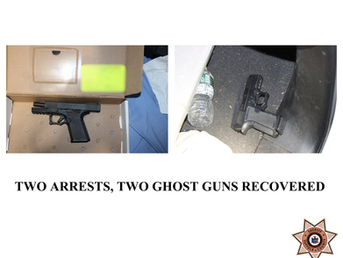 SUFFOLK SHERIFF OFFICE RECOVERS TWO GHOST GUNS IN JANUARY