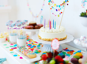 coloré fête d'anniversaire