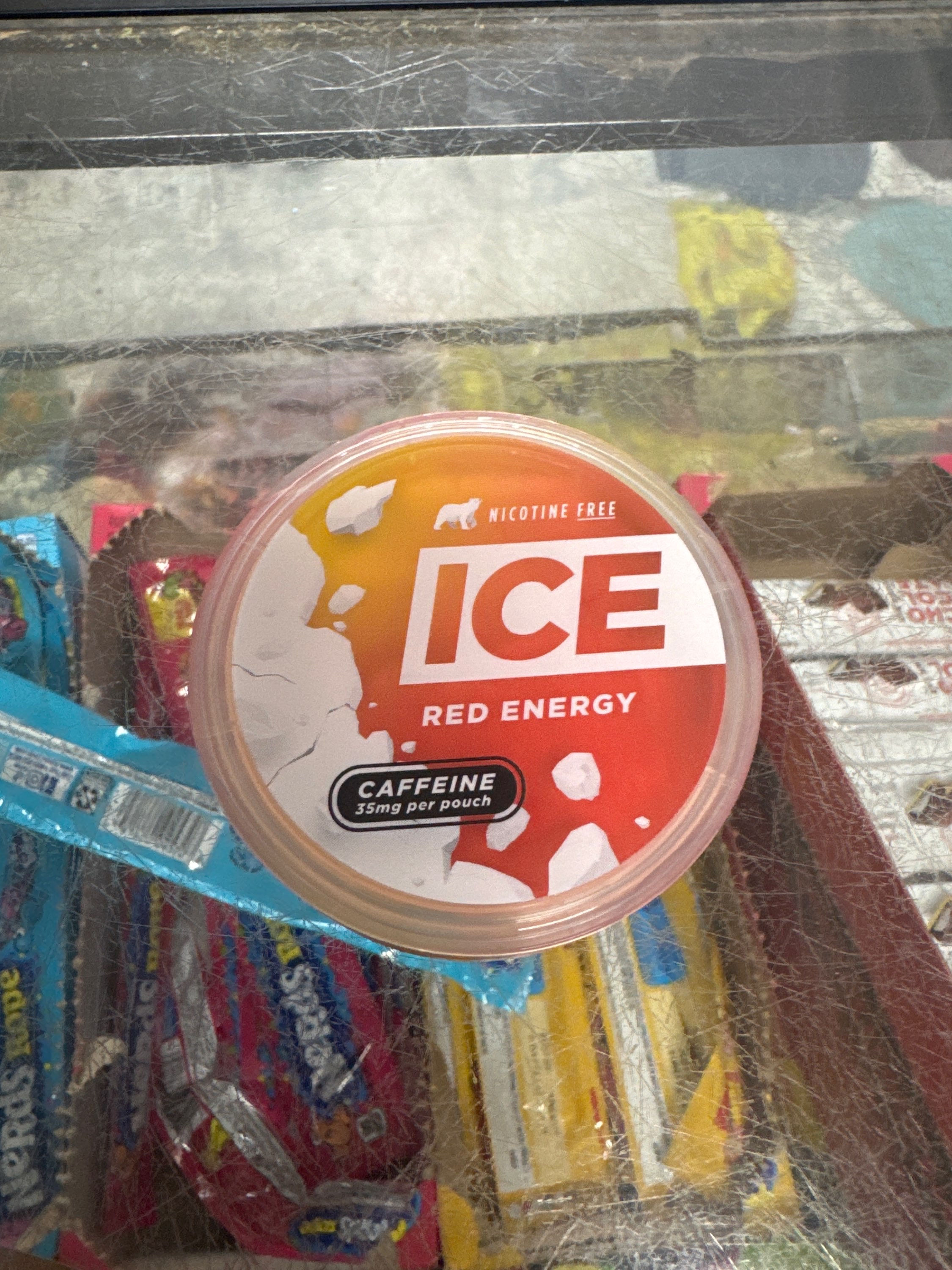 ICE Caffine Pouch Red Energy 