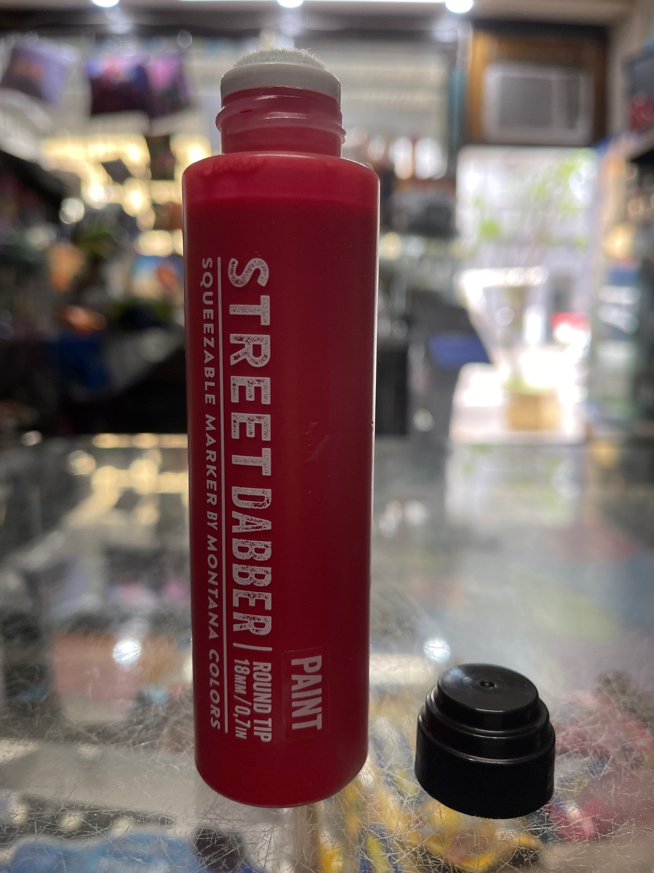 Large Street Dabber Madrid Red