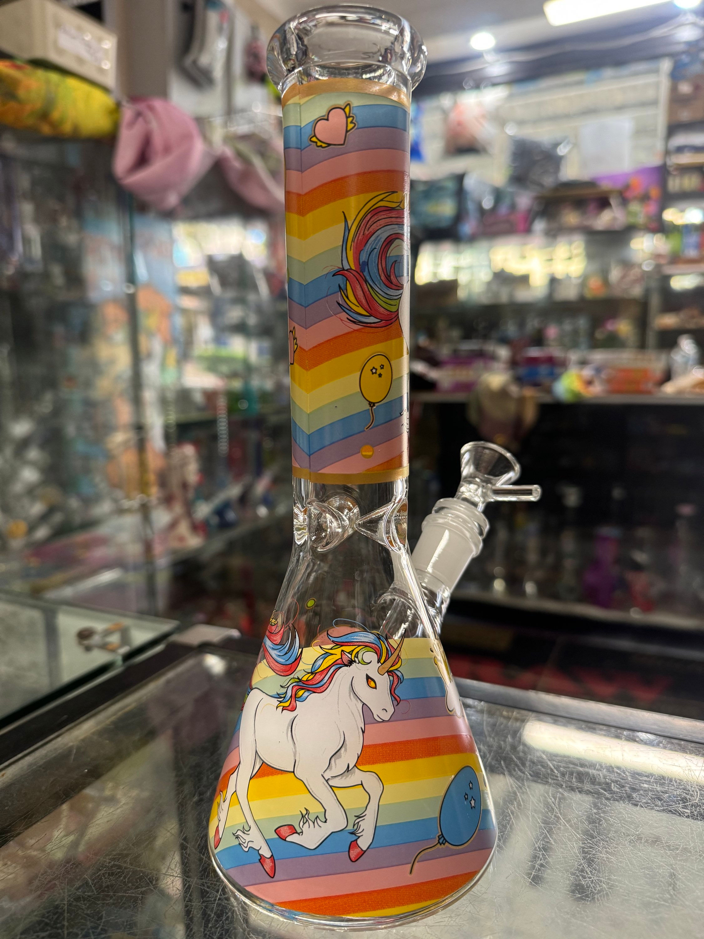 Rainbow Unicorn Beaker 