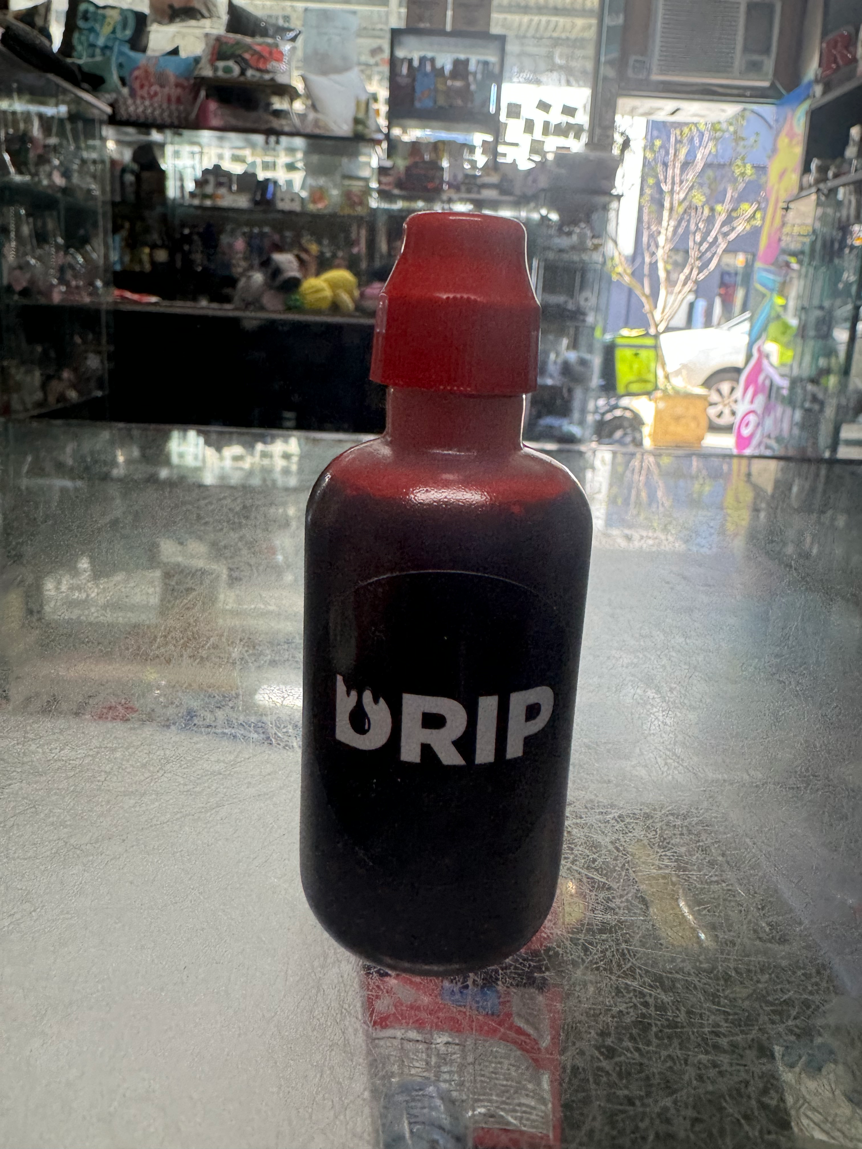 Drip red mop 10mm
