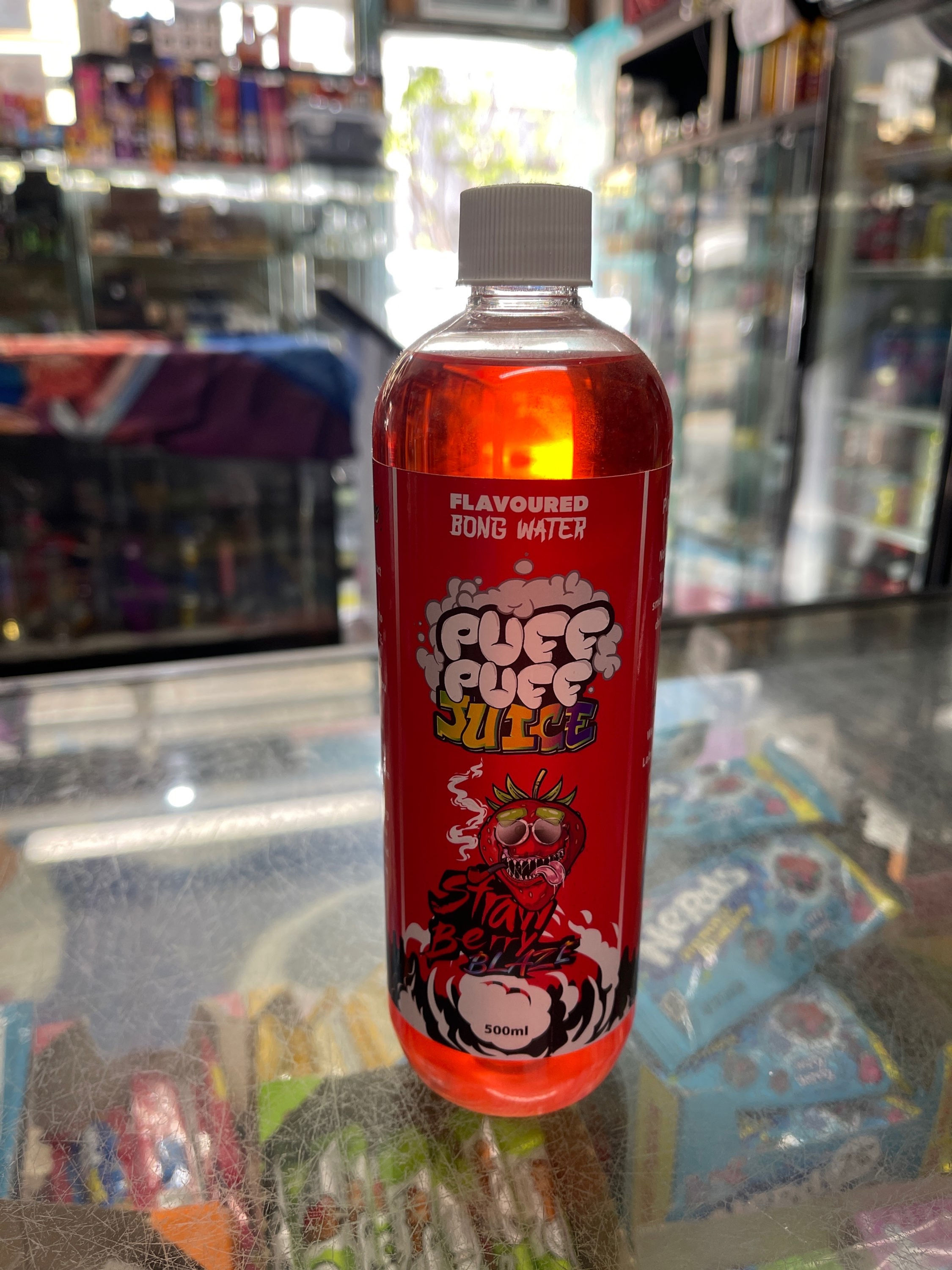 Strawberry Puff Puff Juice