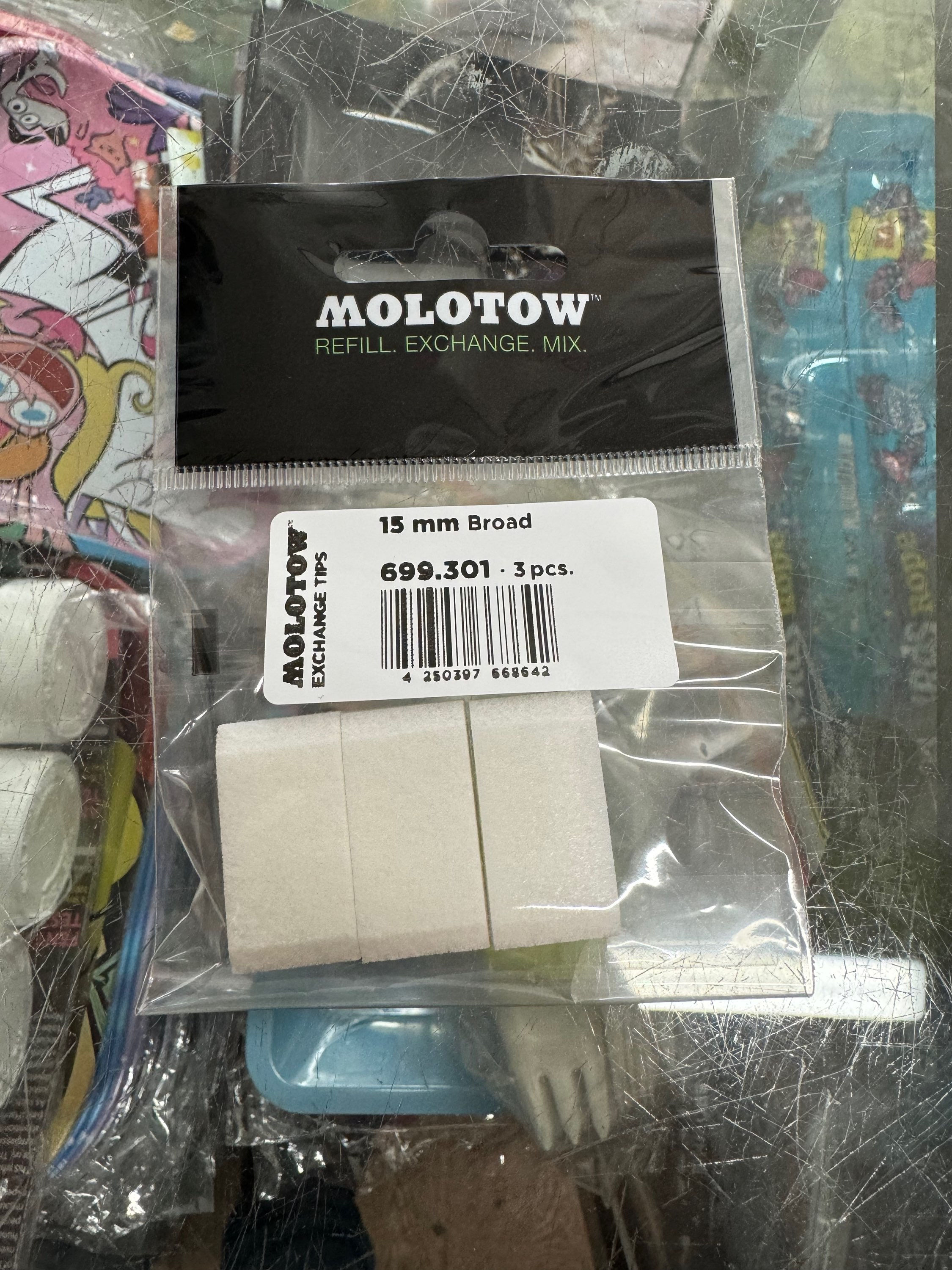 Molotow 15mm nib 3 pack