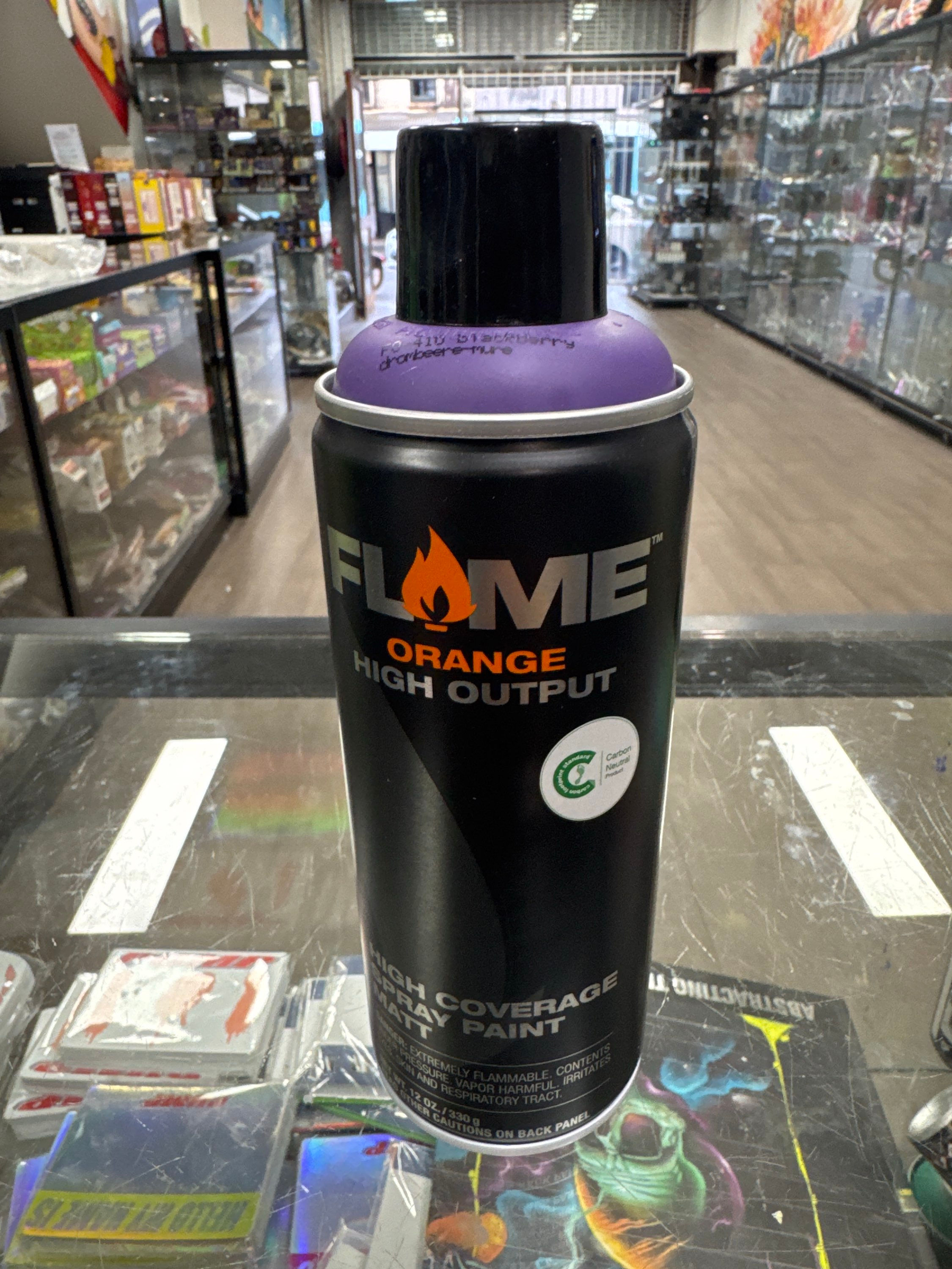 Flame Orange BlackBerry 410