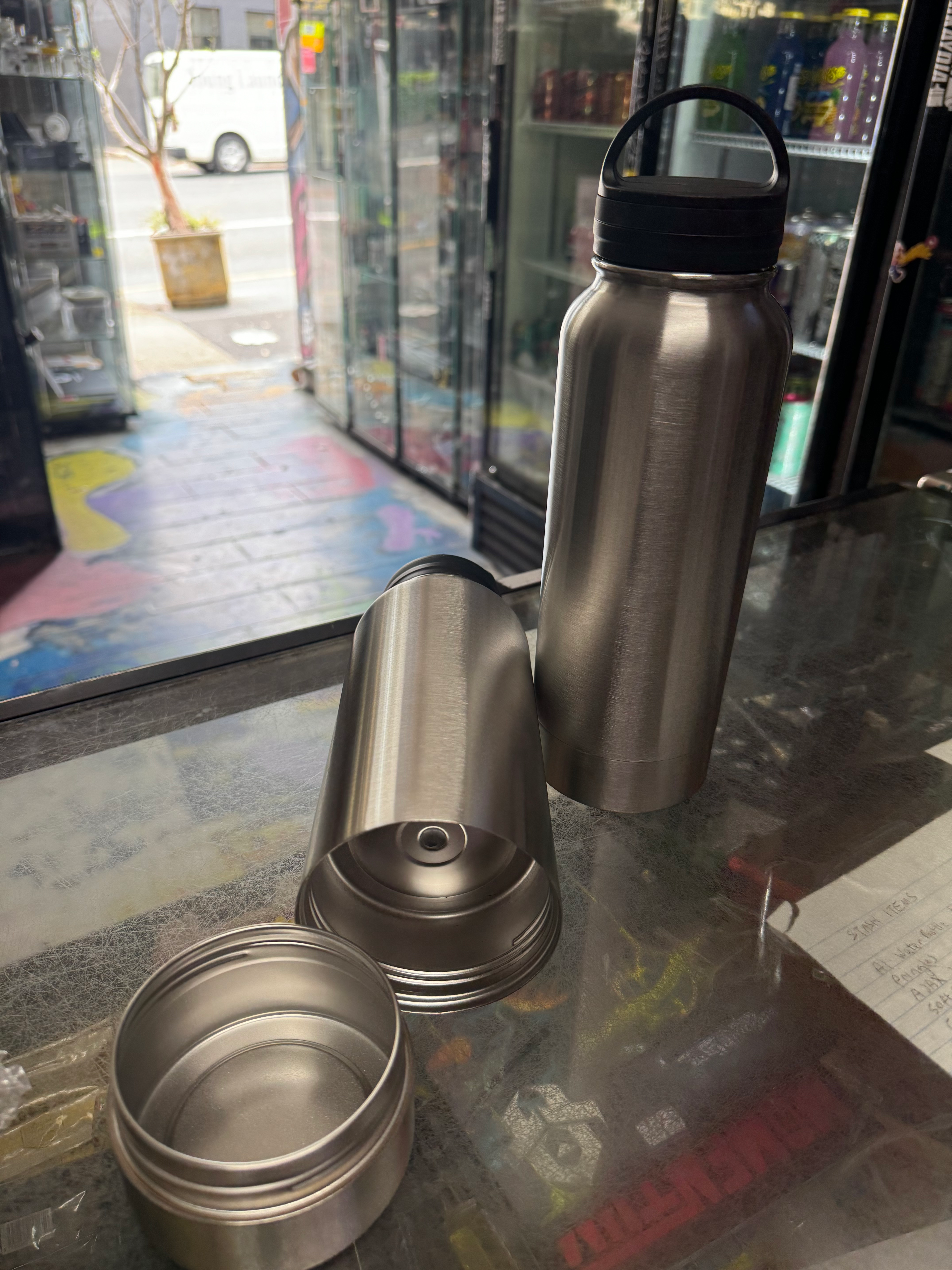 Stash Water bottle with Handle