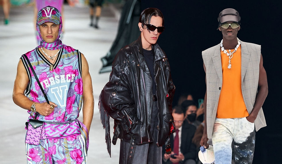 Cú chuyển mình của thời trang nam giới trong mùa Xuân Hè 2022