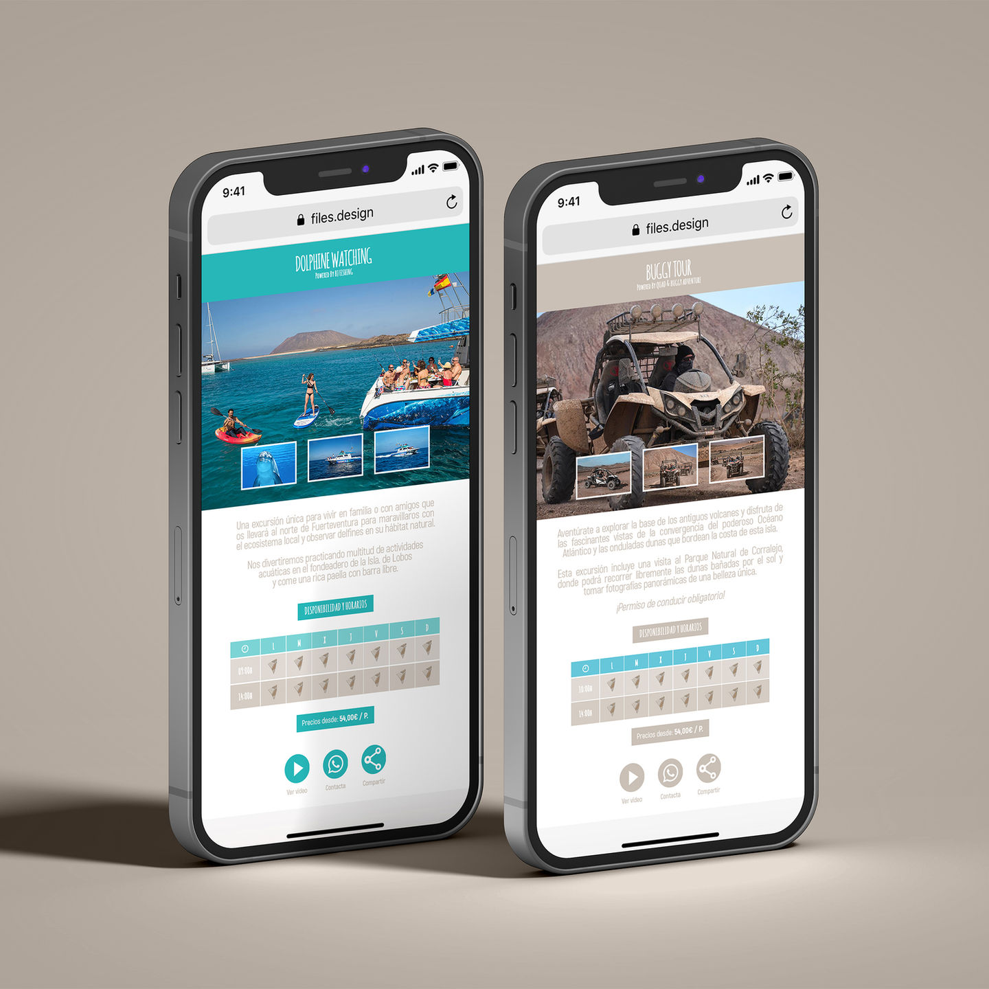 Digital support design, Playa Park Experiences APP, 2024