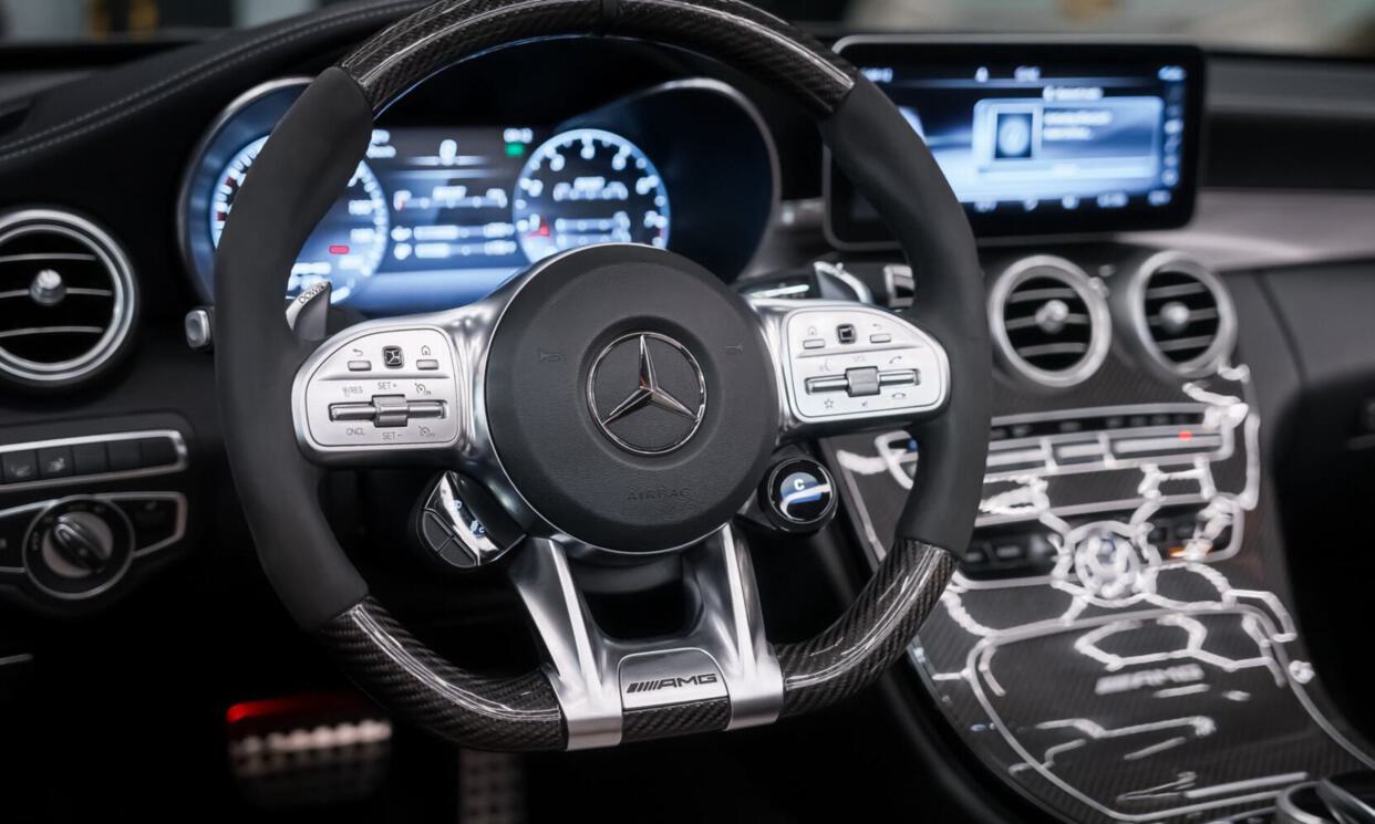 2020 Mercedes-Benz C63s, view 2