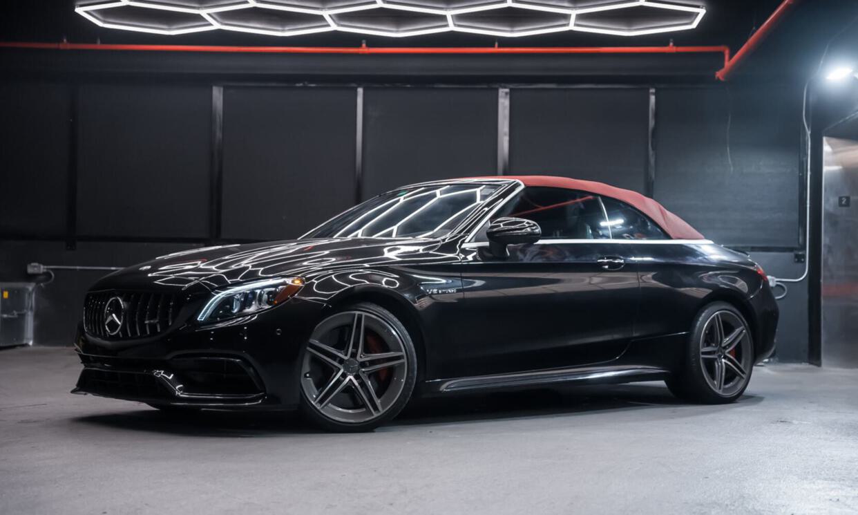 2020 Mercedes-Benz C63s, view 4