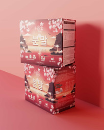 Разработка дизайна упаковки корейского стирального порошка Our Herb Story