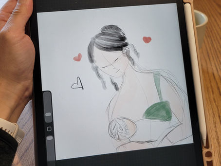 The 100-Day Project: Art as Postpartum Self-Care