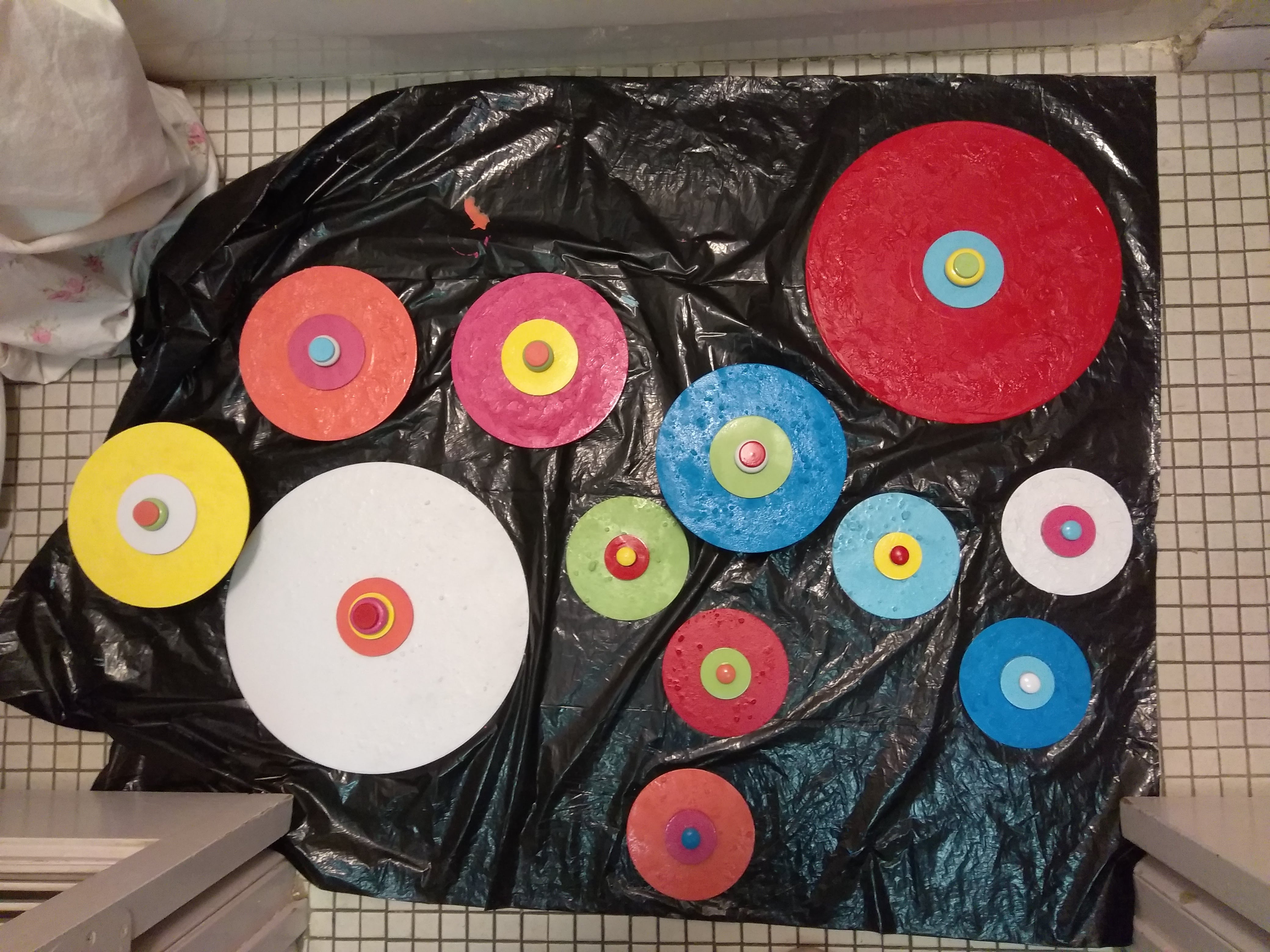 Recycled Art in the Making