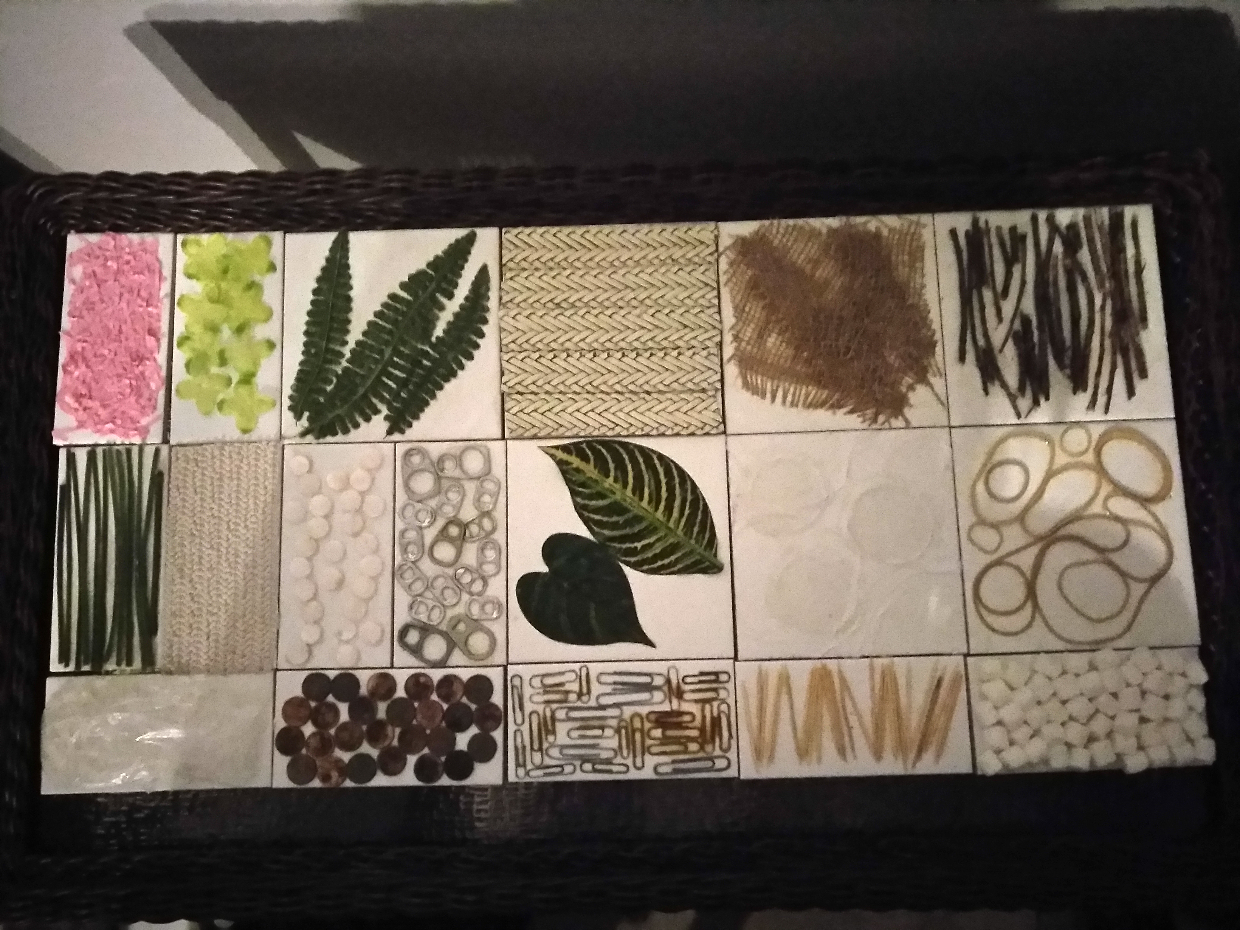 Making Plates for Collagraph Project