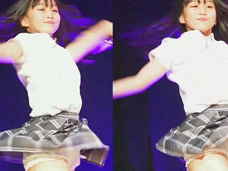 制服女子中学生アイドル純白パンチラ 市居わこちゃん