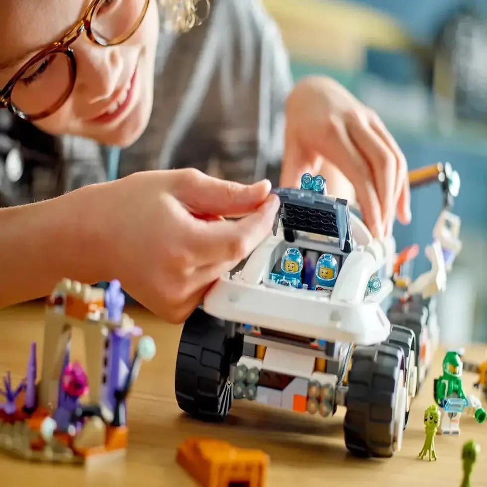 Thumbnail: Lego 60432 City Command Rover And Crane Loader (758 Pieces)