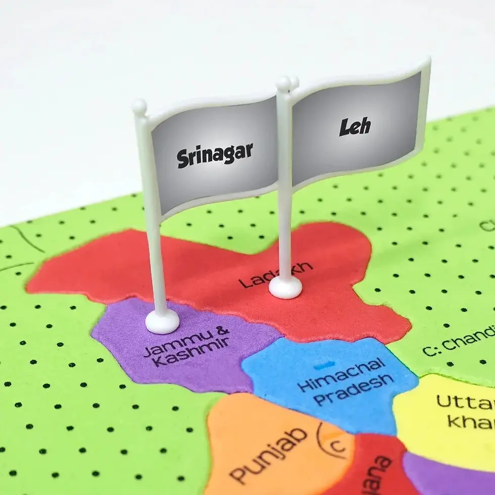 Thumbnail: Imagimake Mapology India With State Capitals