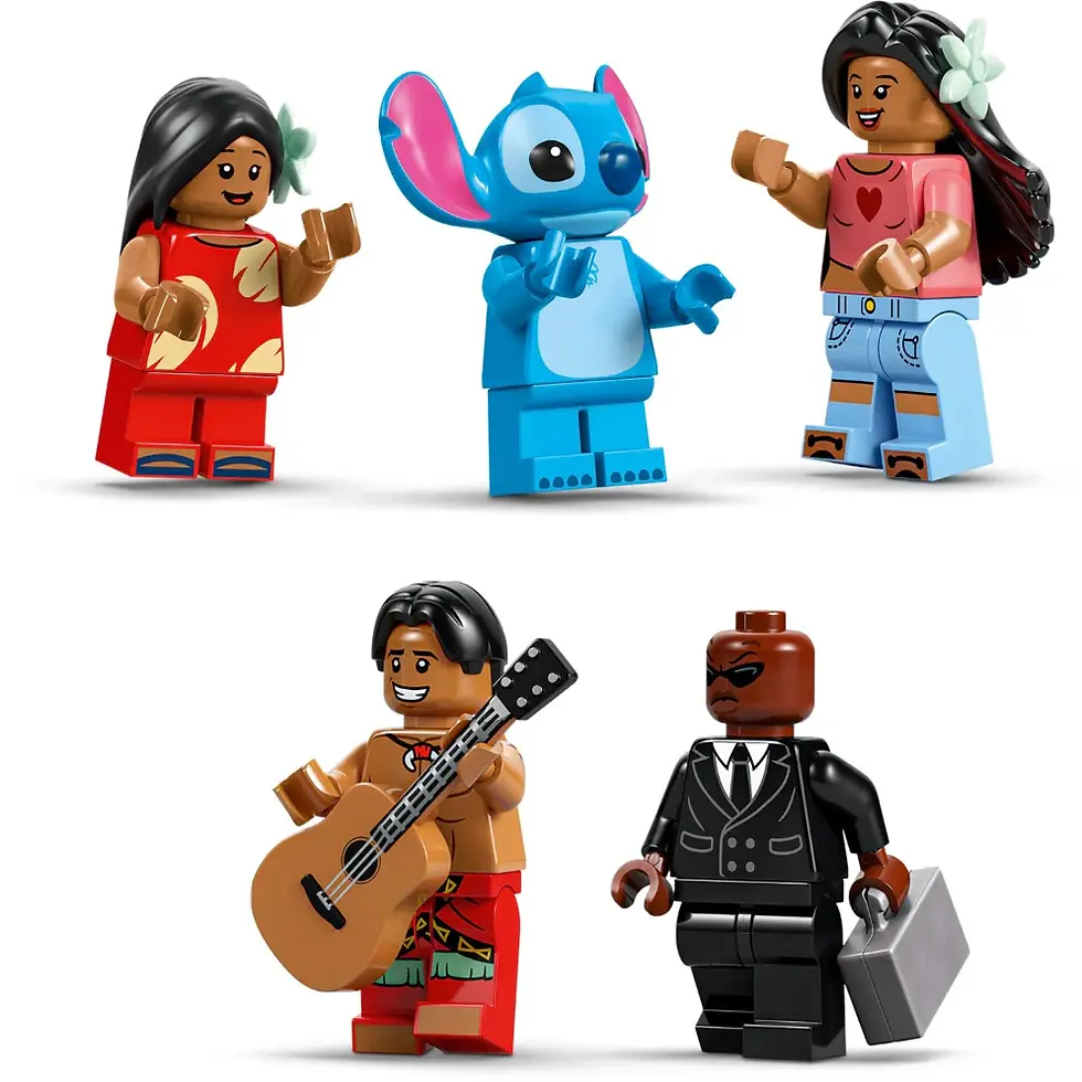 Thumbnail: Lego 43268 Disney Lilo And Stitch Beach House (834 Pieces)