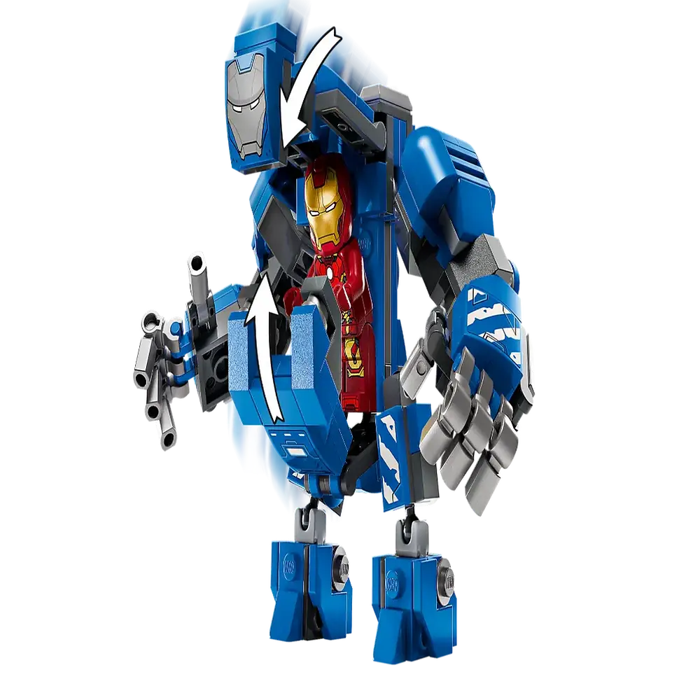 Thumbnail: Lego 76315 Super Heroes Marvel Iron Man's Laboratory: Hall of Armor (384Pieces)