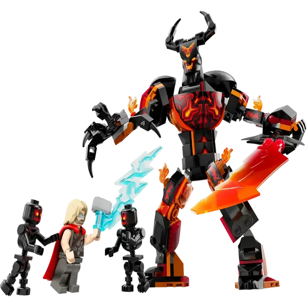 Thumbnail: Lego 76289 Super Heroes Marvel Thor vs. Surtur Construction Figure (245 Pieces)