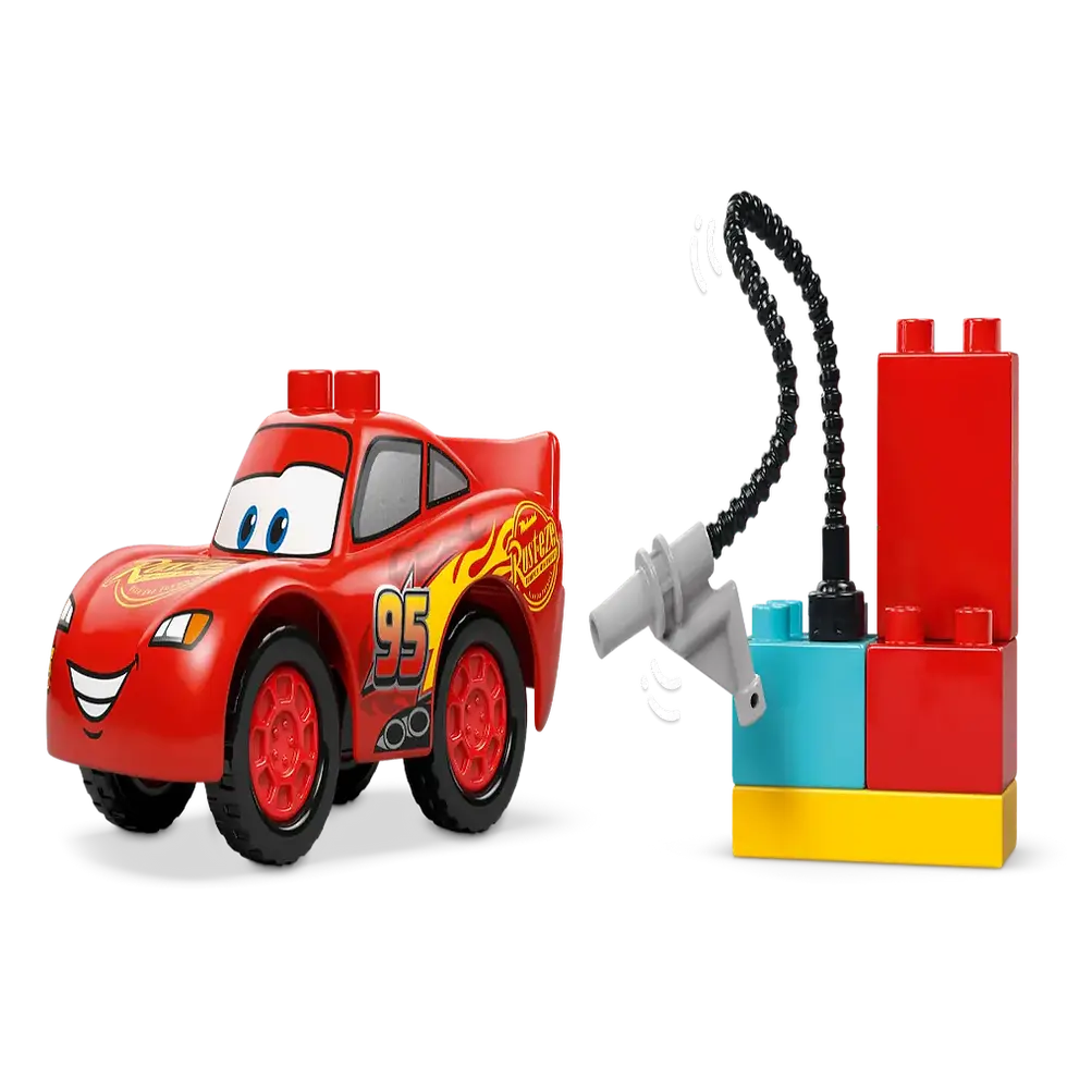 Thumbnail: Lego 10456 Duplo McQueen's Visit to Doc's Garage (35 Pieces)
