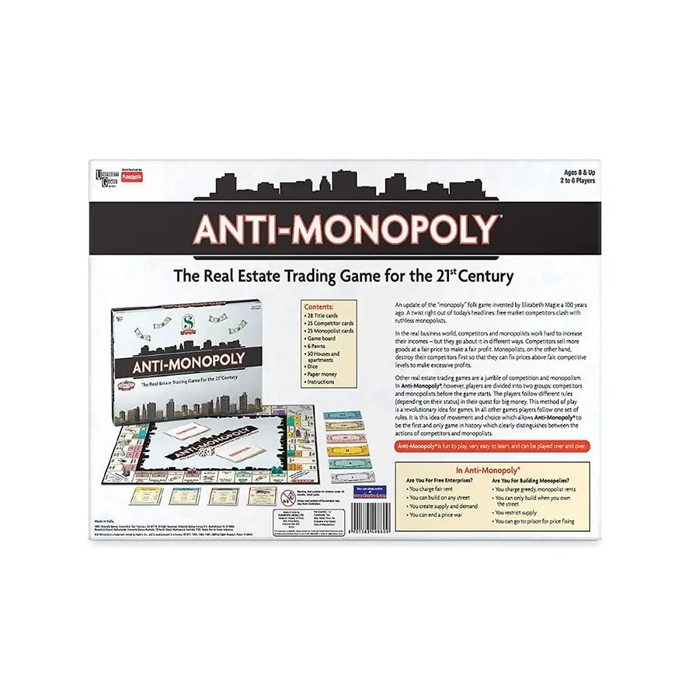Thumbnail: Funskool Anti-Monopoly The Real Estate Trading Game For The 21st Century