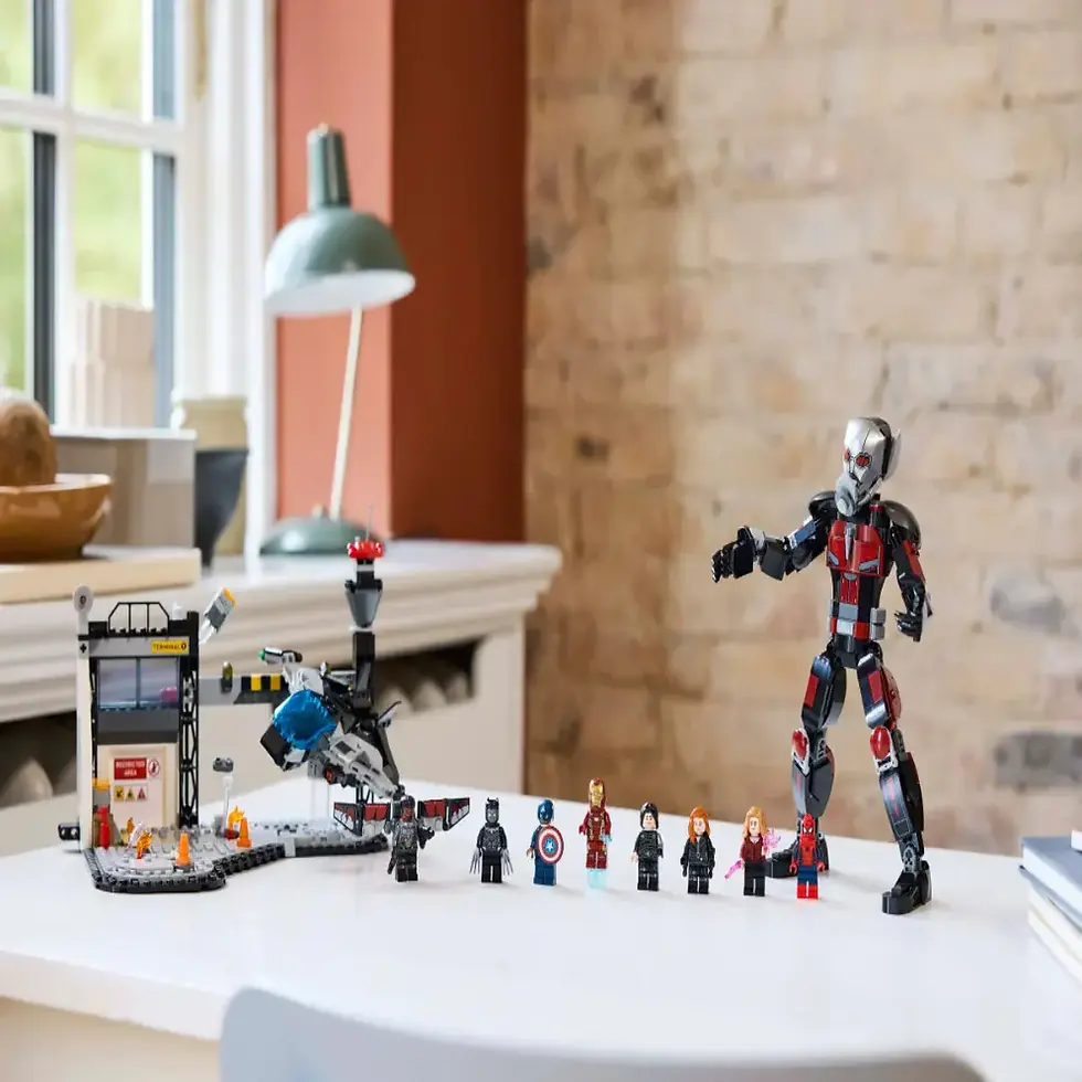 Thumbnail: Lego 76314 Marvel Captain America: Civil War Action Battle ( 736 Pieces )