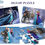 Thumbnail: Frank Disney Frozen - A Set of 4 Jigsaw Puzzle