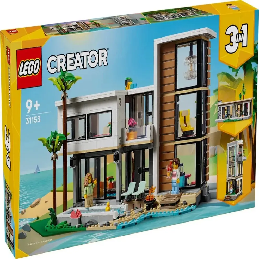 Lego 31153 Creator Modern House (939 Pieces)