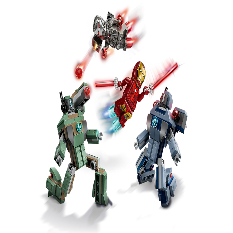 Thumbnail: Lego 76320 Super Heroes Marvel Iron Man & War Machine vs. Hammer Drones (204 Pie