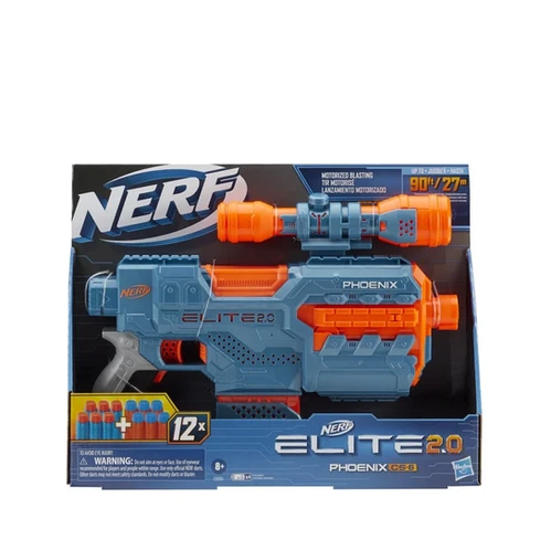 Nerf Elite 2.0 Phoenix CS-6 Motorized Blaster | Green Turtle