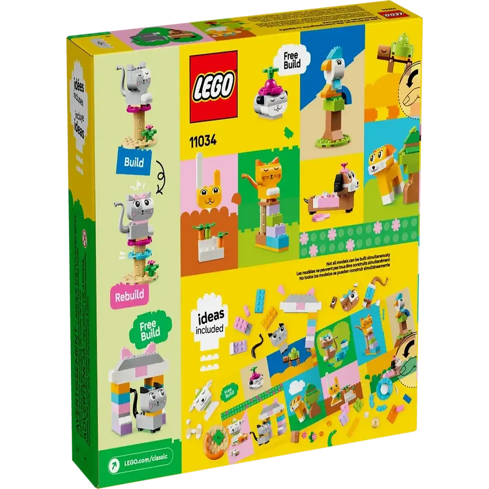 Thumbnail: Lego 11034 Creative Pets ( 450 Pieces )
