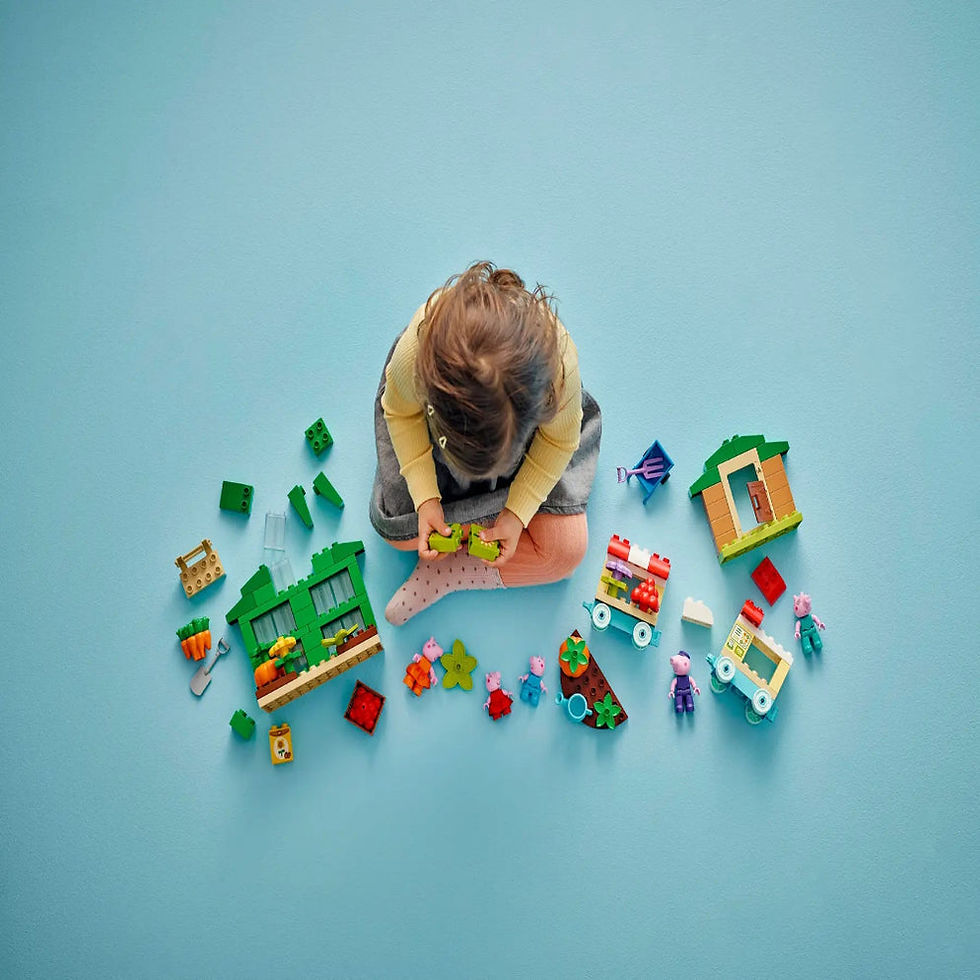 Thumbnail: Lego 10461 Duplo Grandpa Pig's Garden And Greenhouse (102 Pieces)