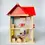 Thumbnail: Open Ended Wooden Dollhouse - Redwood Cottage (19 pcs furniture + 2 doll figures