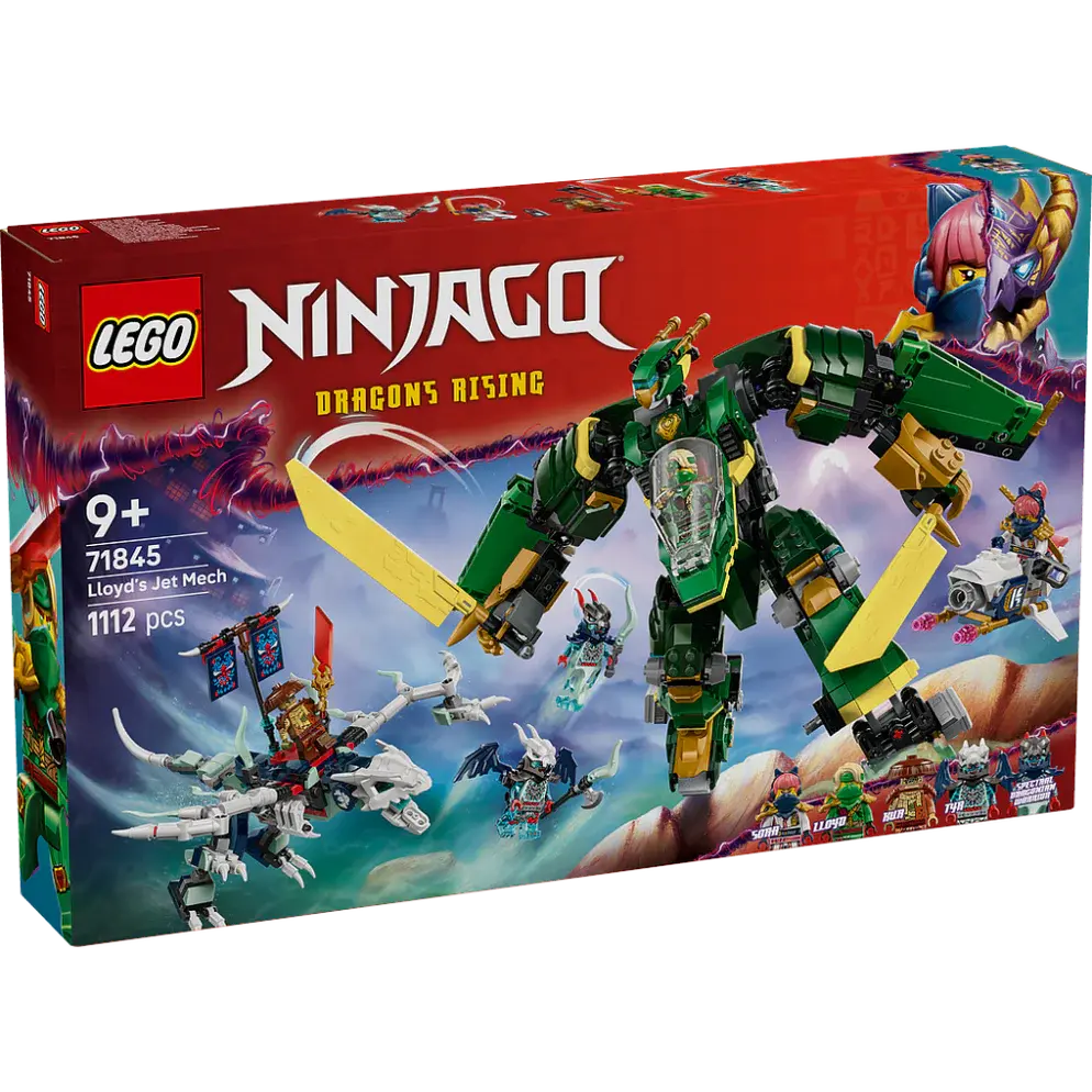 Lego 71845 Ninjago Lloyd’s Jet Mech (1112 Pieces)