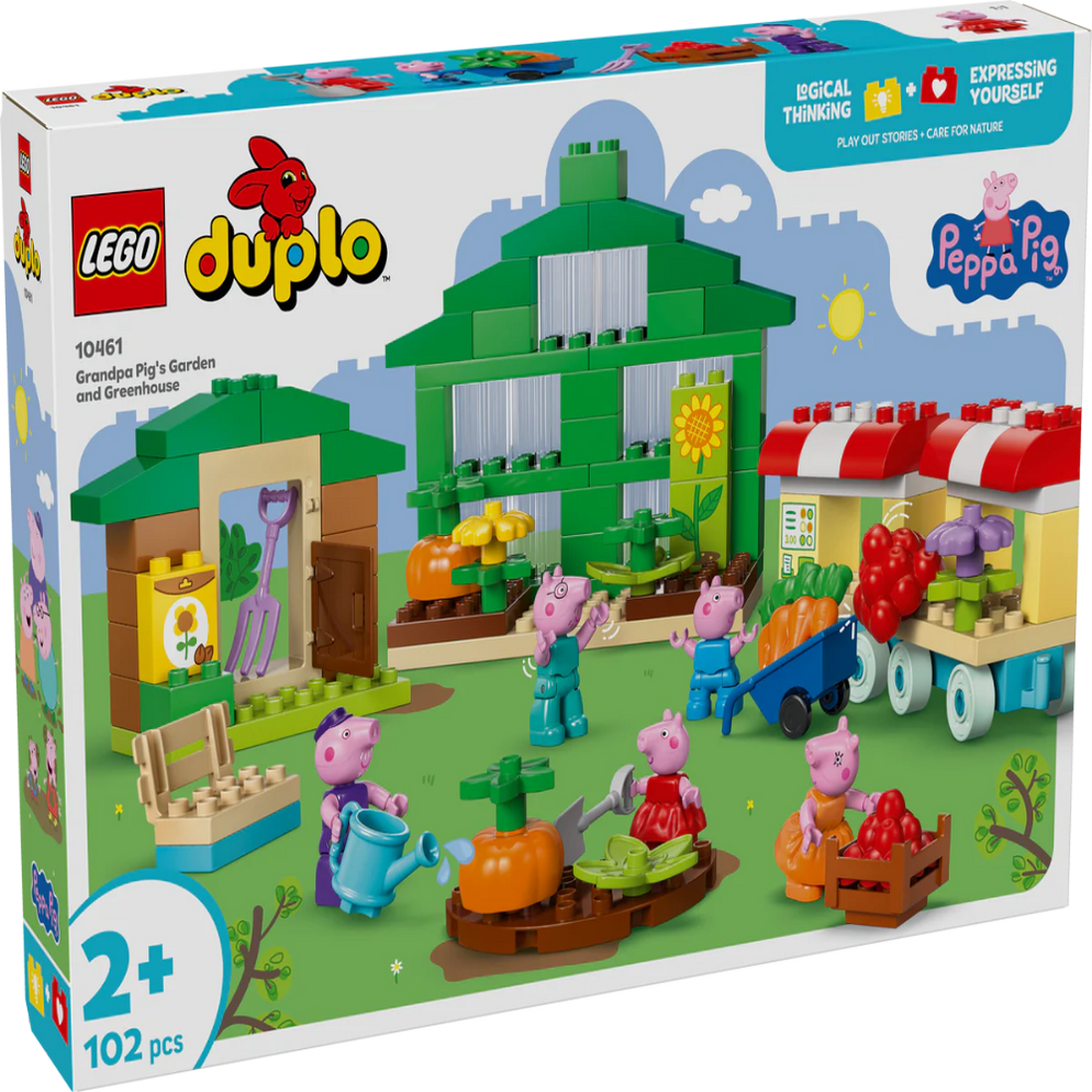 Lego 10461 Duplo Grandpa Pig's Garden And Greenhouse (102 Pieces)